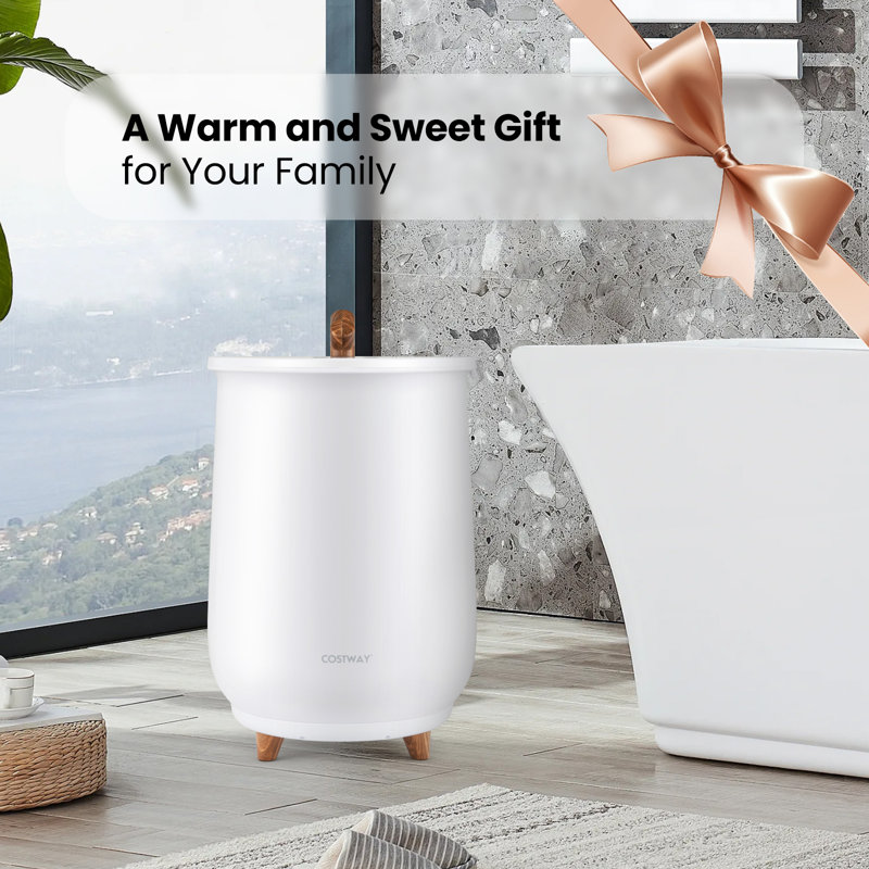 Costway Towel Warmer Bucket Electric Towel Warmer & Reviews Wayfair